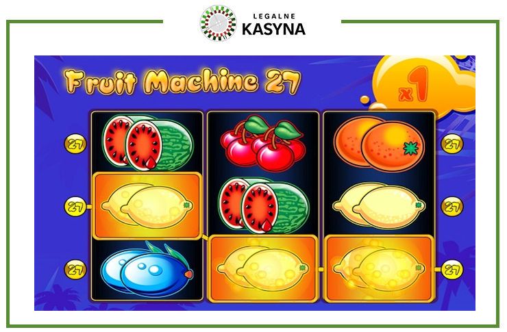 fruit machine 27 wygrana