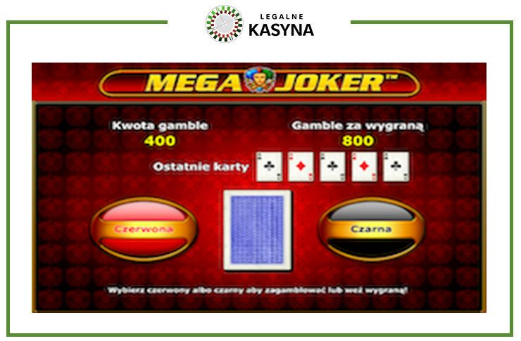 mega joker gamble