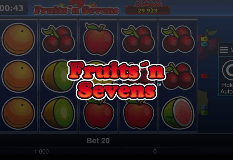 Fruits and Sevens online