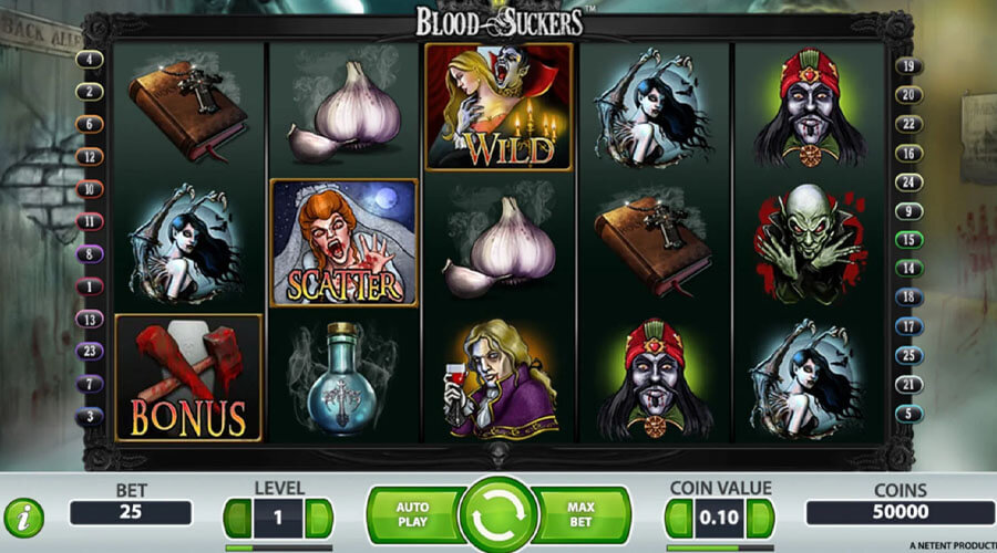 blood suckers slot demo