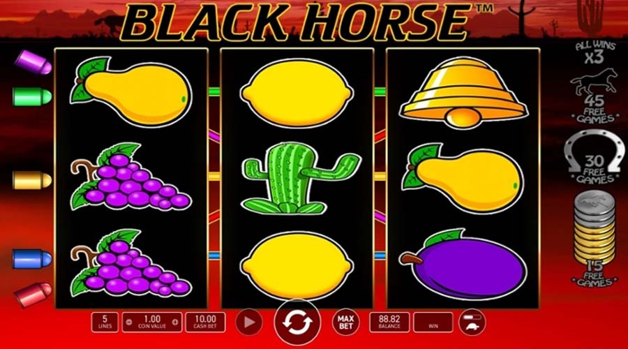 black horse demo