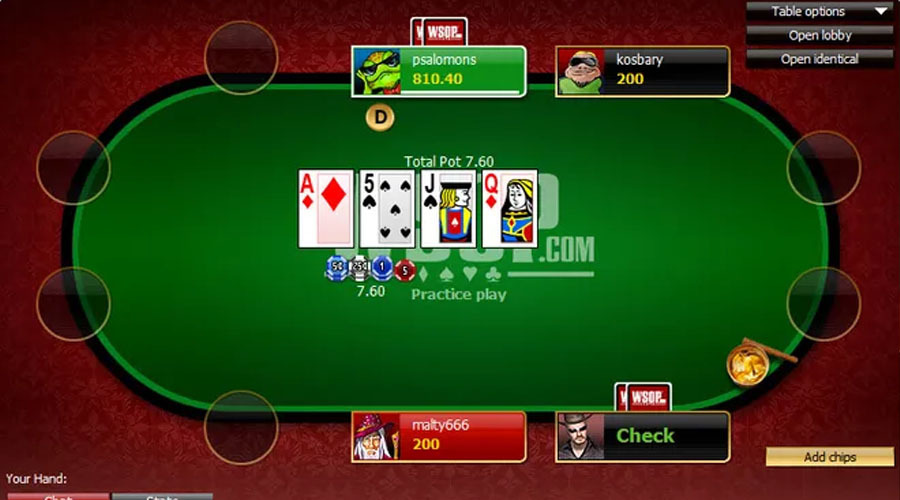 poker online demo