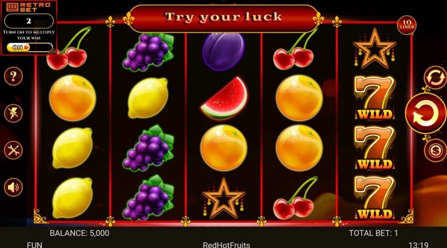 red hot fruits slot